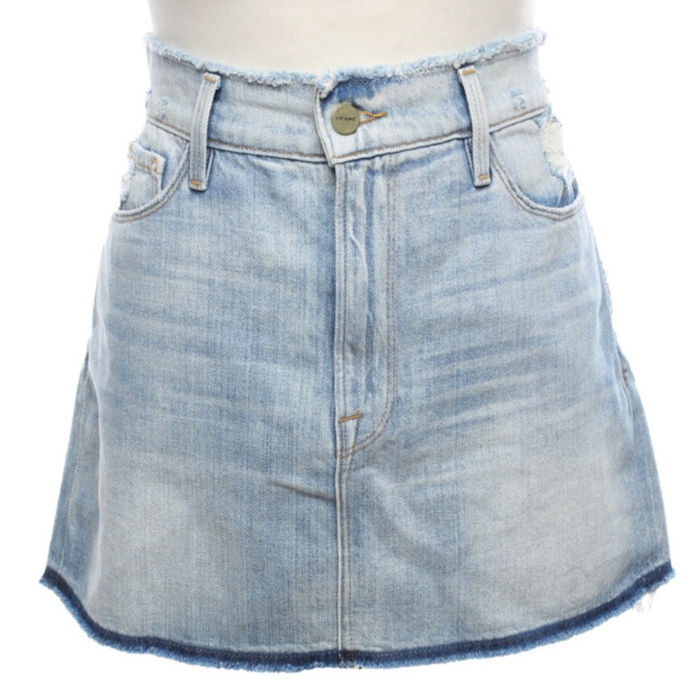 Denim Mini Skirt